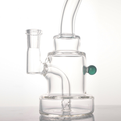 3 Layers Multi Hole Percolator Glass Dab Rig 6.5" With 14mm Female Joint