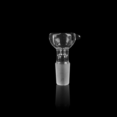 OEM Accepted 14mm Male Glass Bong Bowl Clear With Glass Bead Handle