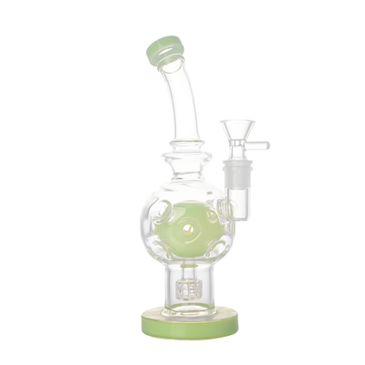 Swiss Ball Matrix Percolator Perc Recycler Rig 10 Inches For Dry Herb