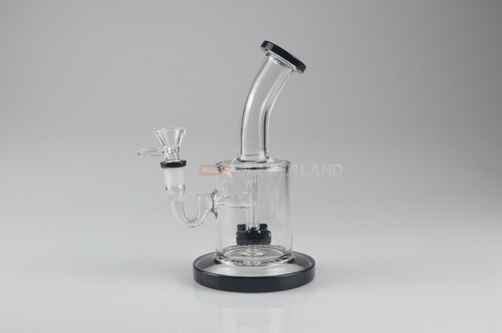 14 Female Joints Glass Water Pipe Bongs , Glass Beaker Bong 8 Inches