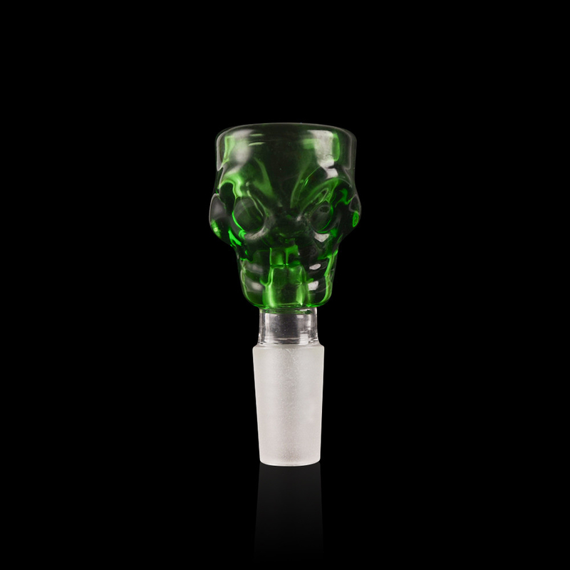 14mm Bowl Male Joint Glass Bong Bowl Borosilicate Glass Green