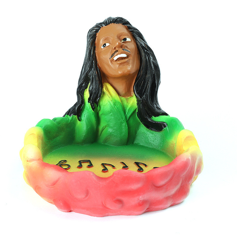 Freehand Resin Ashtray Sketching Personalized Human​ Colorful